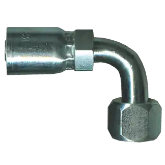 100R5 90Elb Crimp; 3/4Nom.IDx3/4FJIC