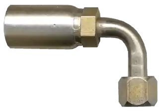 U Series Crimp End 90Elb; 3/8IDx3/8FBSPPSW