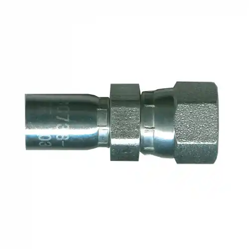 100R7 Grease Hose Coupling; 1/8 IDx1/4FJIC