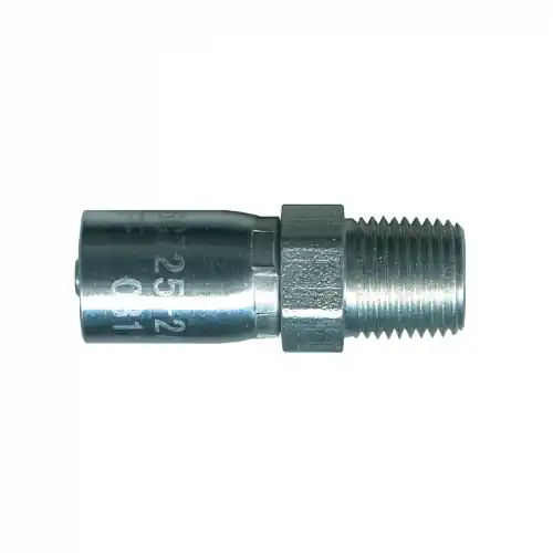 100R7 Grease Hose Coupling; 3/16 IDx1/8MPT