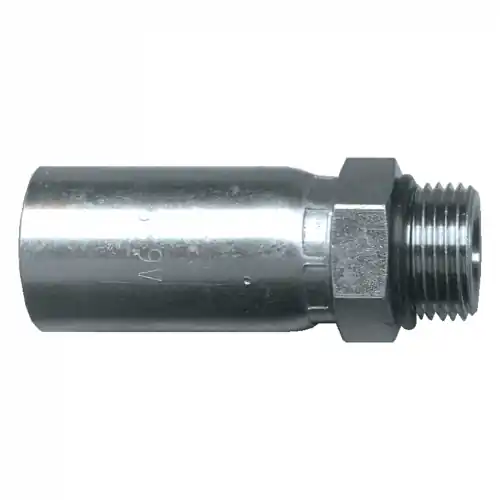 U Series Crimp End; 3/4ID x3/4ORB