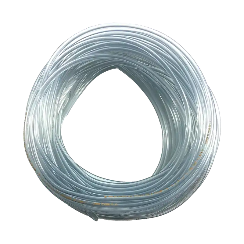 1 1/8 ODx3/4 ID Clear PVC Tube; 100ft