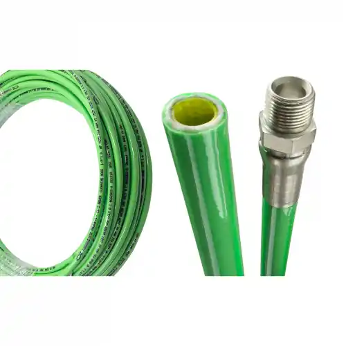 Lateral Jet Hose 3/8IDx3/8MPT; GRN; 150ft