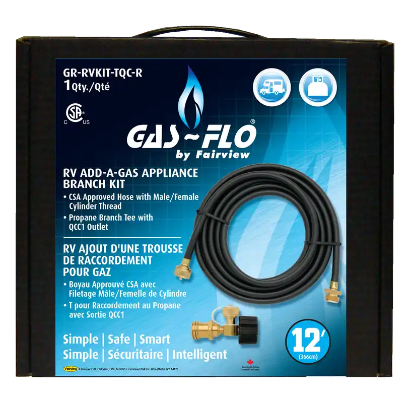 RV Add-A-Gas Appliance Branch Kit