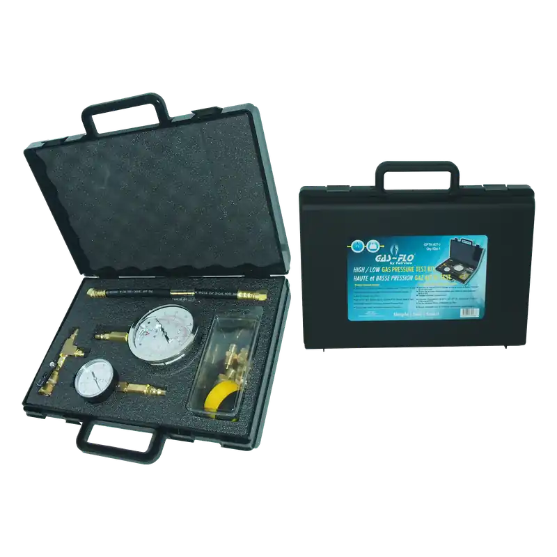 Gas High/Low Pressure Test Kit