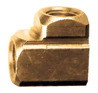 Brass 90 Elbow; 1/2 FPT; Xtruded
