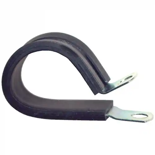 Rubber Cushion SS Strap; 1-1/2 OD; 1/4 Hole