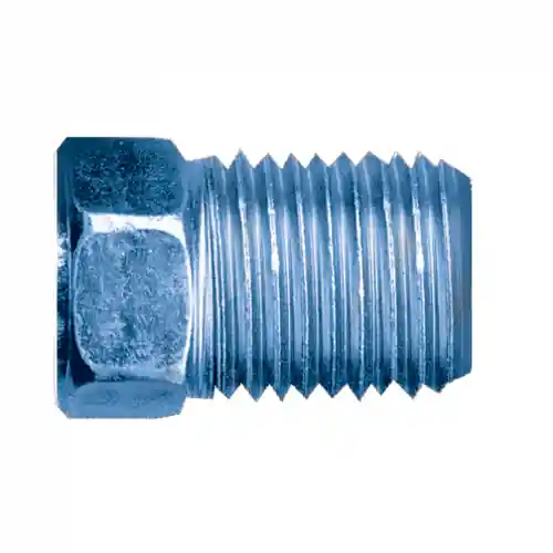 3/16 ID Long Steel Nut; M10x1.0, Euro