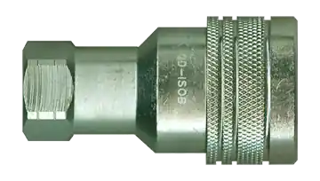 SS ISO B Coupler; 3/8x3/8FPT