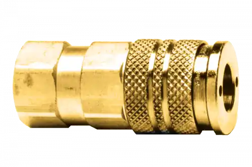 Industrial Auto Coupler; 1/4x1/4 FPT