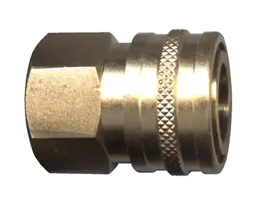 Brass Pressure Washer Coupler; 3/8 MPT