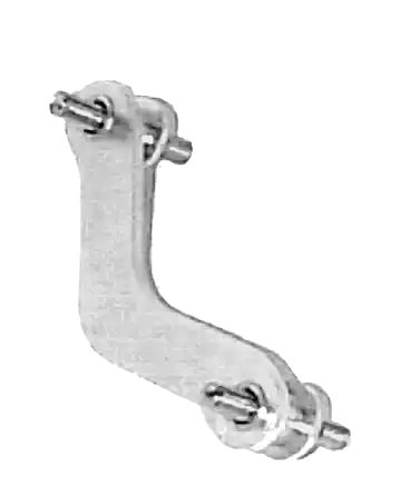 2 Screw U-Clamp; 2.5in