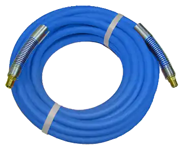 3/8ID Select PVC Assy; Blue; 3/8MPT x 100ftw/ SGuard