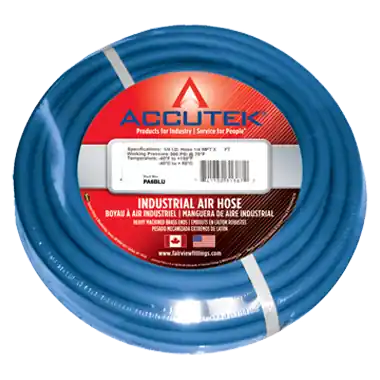 3/8ID Select PVC Assy; Blue; 1/4MPT x 50ft