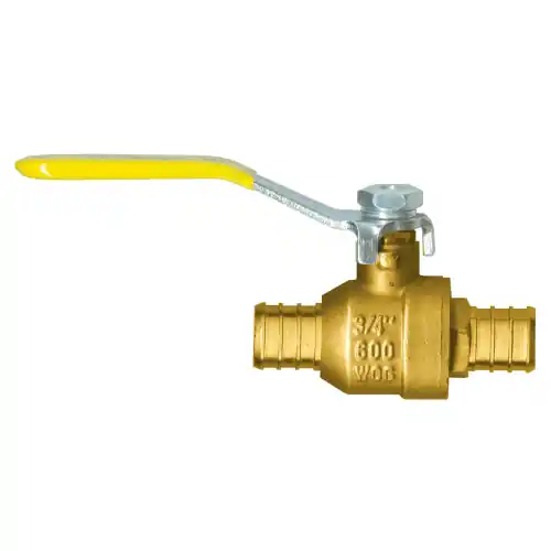 PEX Ball Valve 1/2x1/2; Lead Free Brass