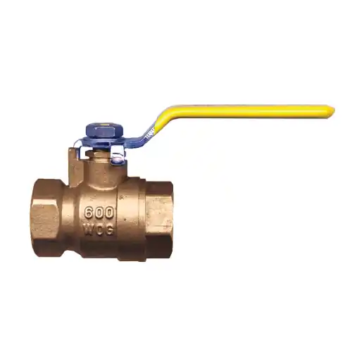 Ball Valve; 1/4 FPT; Full Port; Lead Free Brass