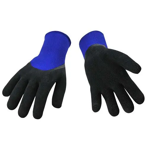 Winter Grip Gloves Blue - 11