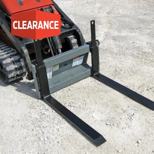 Mini Ss Pallet Forks 1250 Lbs - Gmrmpf-1200