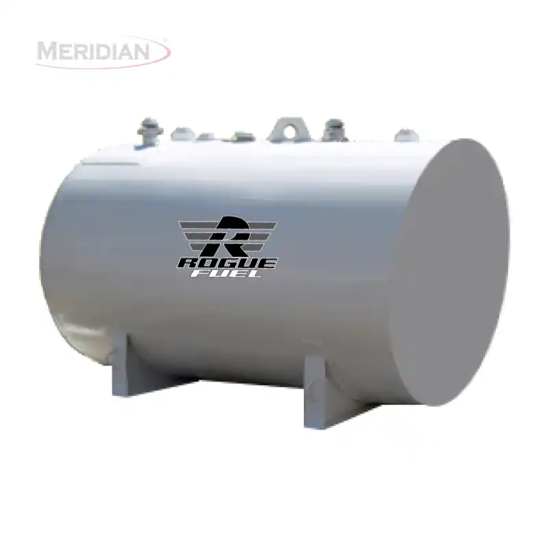 Meridian 2,300 Litre/ 500 Gallon Double Wall Fuel Tank, Fully Welded Saddle - 64013