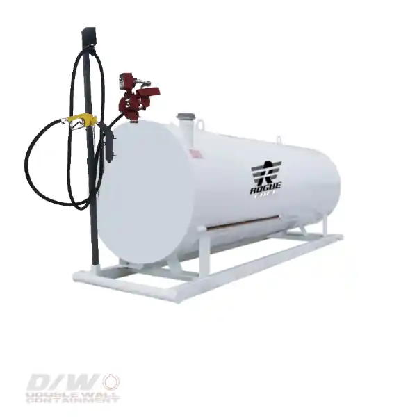 Meridian 4,600 Litre/ 1,000 Gallon Double Wall Utility Fuel Tank Complete Package 64180