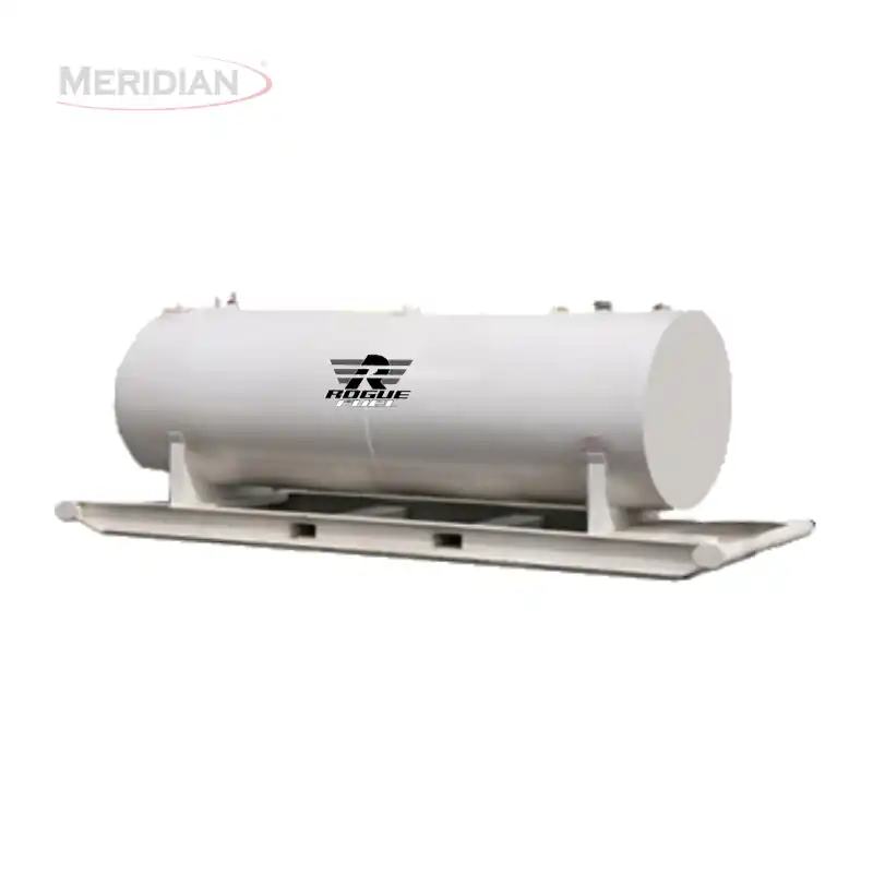 Meridian 4,600 Litre/ 1000 Gallon Double Wall Fuel Tank & Skid, Fully Welded Saddle - 64014TSFP