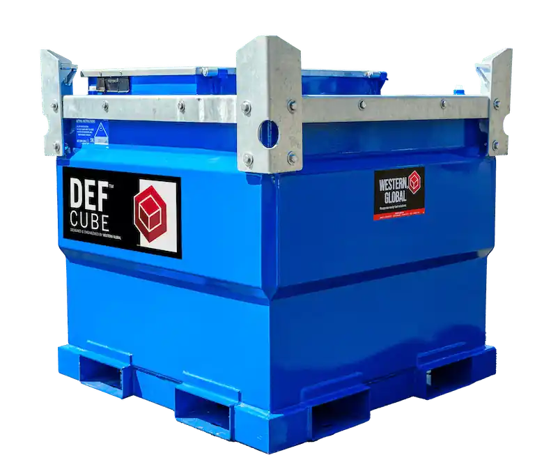 Western Global DEFCUBE 139Gal/ 528 L Transportable Diesel Exhaust Fluid Tank