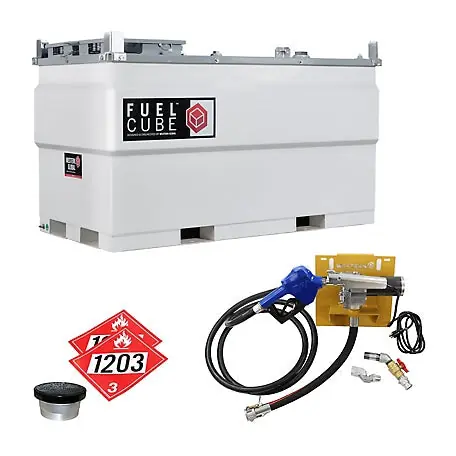 Western Global FUELCUBE 528 Gal / 2000 L Fuel Tank Kit 115VAC/12GPM - FCP500