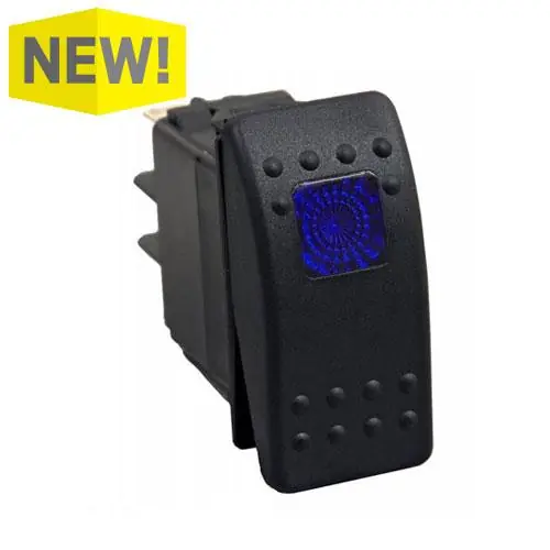 Tiger Lights Ligtlsw1-B Led Rocker/ Toggle Switch - Blue