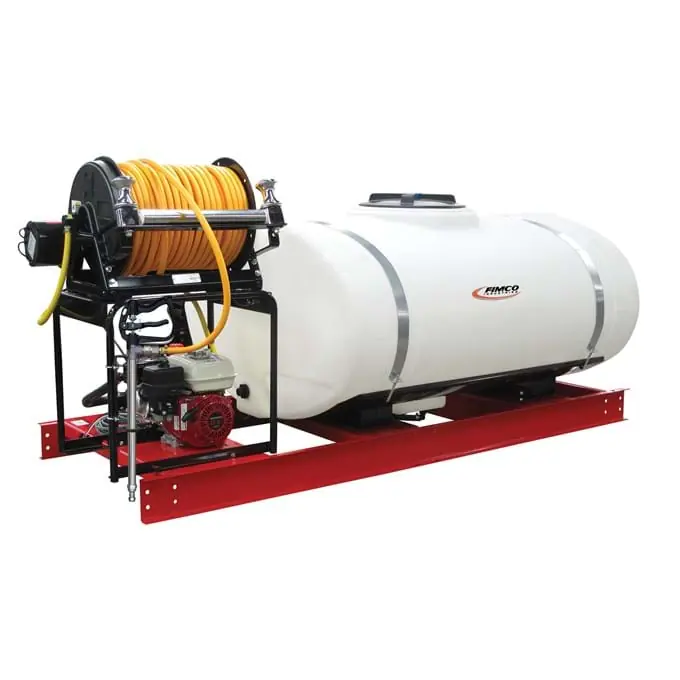 FIMCO 300 Gallon Skid Sprayer Honda Gas Powered Diaphragm Pump - 5301337
