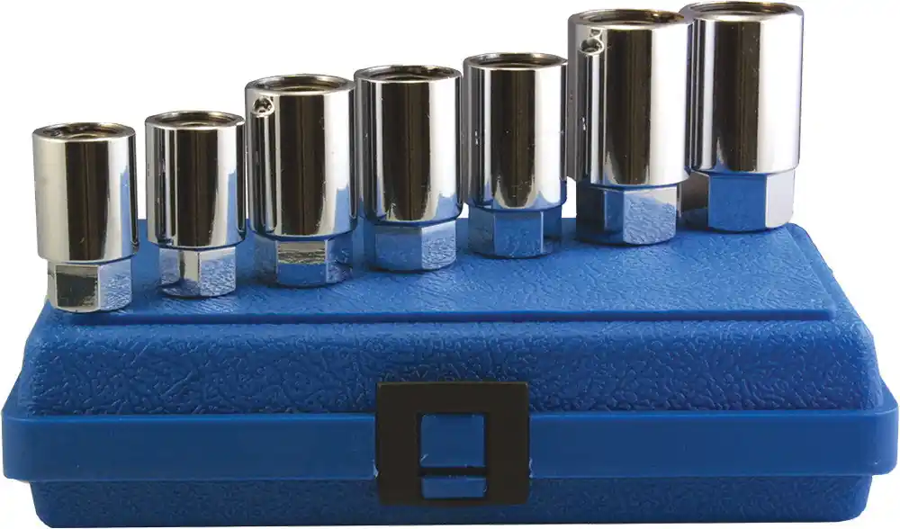 7-Pc. Sae Stud Puller Set - 1/4", 5/16", 3/8", 7/16", 1/2", 9/16", 5/8" - ASM-203