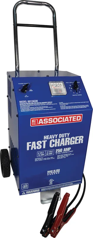 6/12 Volt Professional Fast Charger, Agm Safe - ASS-6012AGM