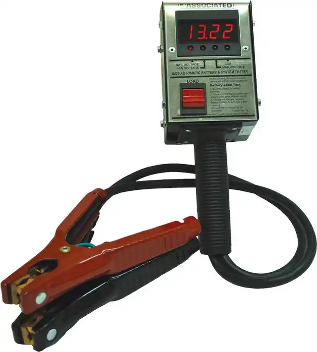 Battery Tester, Hh 12V 125A Digital, Measures Cca, Max/Min Voltage Display - ASS-6033