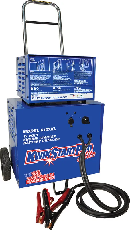 12V, 1100A Kwikstart Roll-Around Jump Starter For Up To Group 31 Batteries - ASS-6127XL