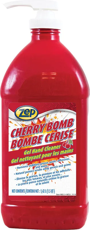 Zep Cherry Bomb Gel Hand Cleaner 1.42L/48 Fl. Oz. - ZEP-CACBHC48