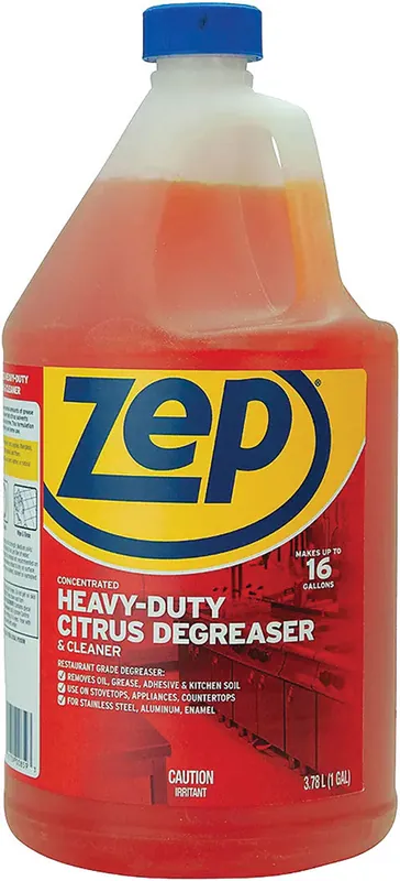 Heavy Duty Citrus Scent Degreaser & Cleaner, Concentrated - 3.78 L Jug - ZEP-CACIT128