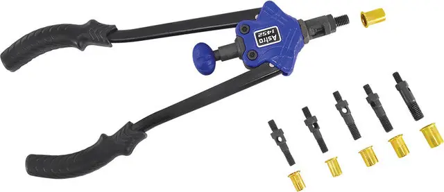 ASTRO PNEUMATIC - Xl Nut/Thread Setting Hand Riveter Kit 1/2" Capacity - AST-1452