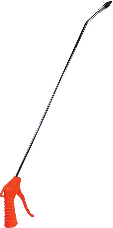 ASTRO PNEUMATIC - Deluxe Air Blow Gun With 20" Long Angled Nozzle, 1/2" Rubber Tip - AST-1716