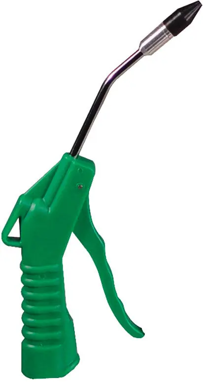 ASTRO PNEUMATIC - Deluxe 4" Air Blow Gun - Green With 1/2" Removable Rubber Tip - AST-1717