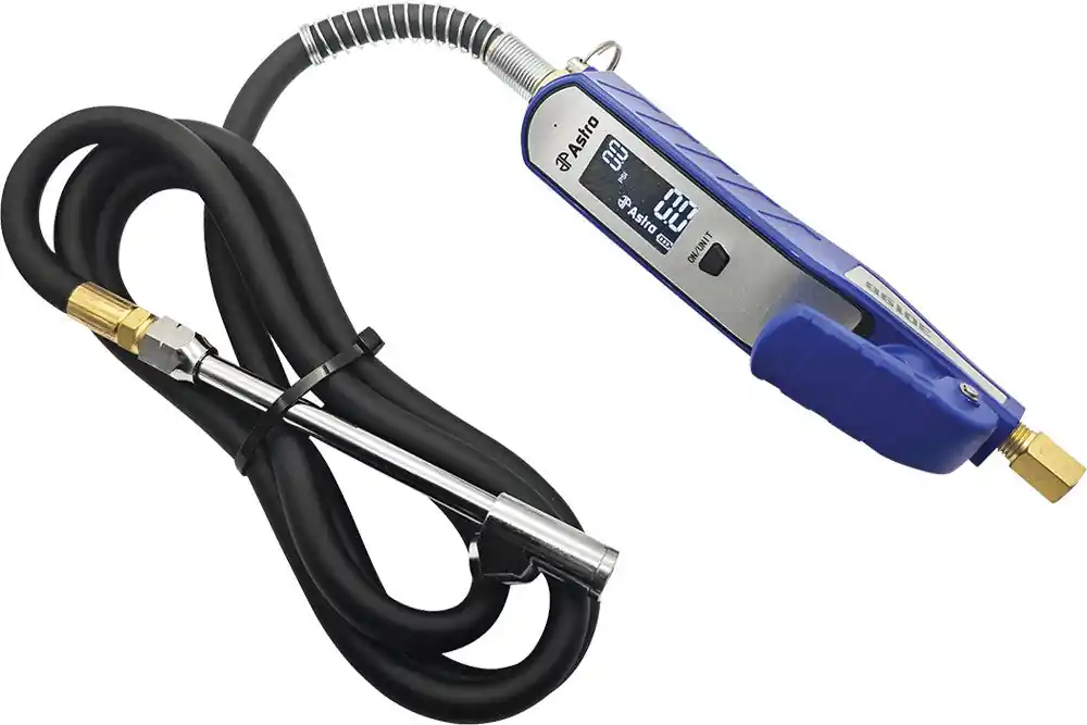 ASTRO PNEUMATIC - Professional Rechargeable Digital Truck Tire Inflator, 7-175 Psi – 6? Hose – Dual Chuck - AST-3019B6
