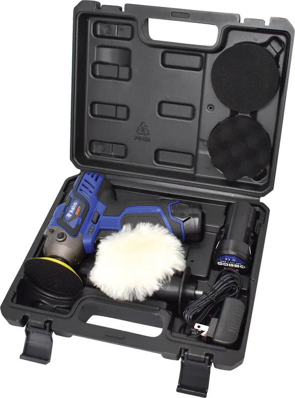 ASTRO PNEUMATIC - 12V 3" Mini Pistol Grip Polisher Kit - AST-3027