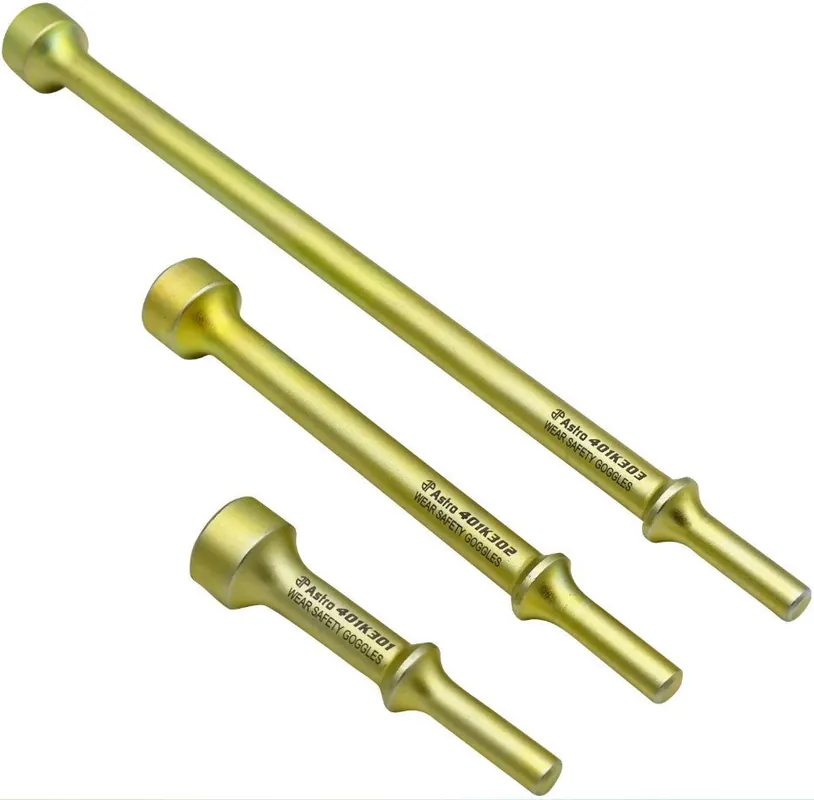 ASTRO PNEUMATIC - 3-Pc .401 Shank Heavy Duty Thor Air Hammer Bit Set - AST-401K3