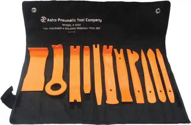 ASTRO PNEUMATIC - 11Pc. Auto Fastener & Molding Removal Tool Set - AST-4524