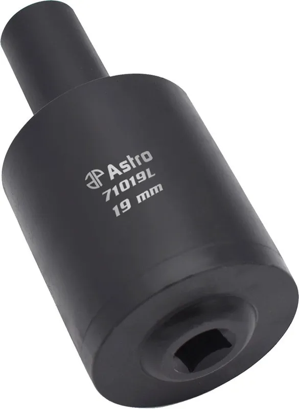 ASTRO PNEUMATIC - 19Mm (3/4") Lug Nut Torque Multiplying Socket W/ Hollow Drum Design For 1/2" Dr. Impact Wrenches - AST-71019L
