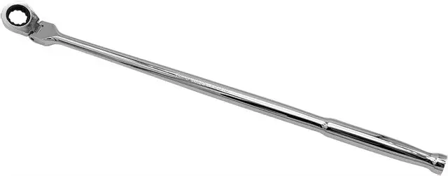 ASTRO PNEUMATIC - 3/8" Dr. 18" Extra-Long Flex Head Nano Socket Ratchet Wrench, Designed To Work With Nano Style Sockets Like Astro 78319 - AST-78318