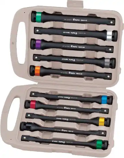 ASTRO PNEUMATIC - 10-Pc Torque Limiting Extension Set - AST-78810