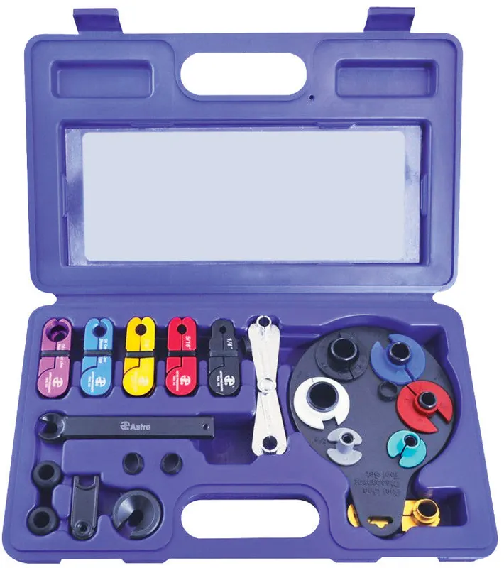 ASTRO PNEUMATIC - 15-Pc Master Disconnect Kit W/1/2" Ford Disconnect Tool - AST-78930