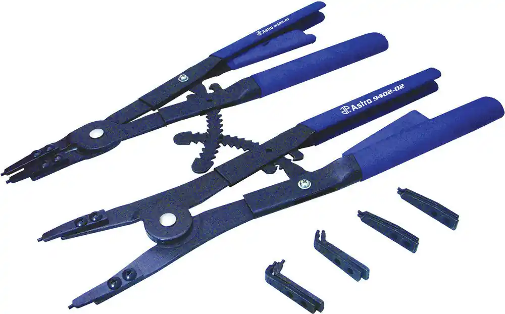 ASTRO PNEUMATIC - 2-Pc Large 16" Snap Ring Pliers Set - AST-9402