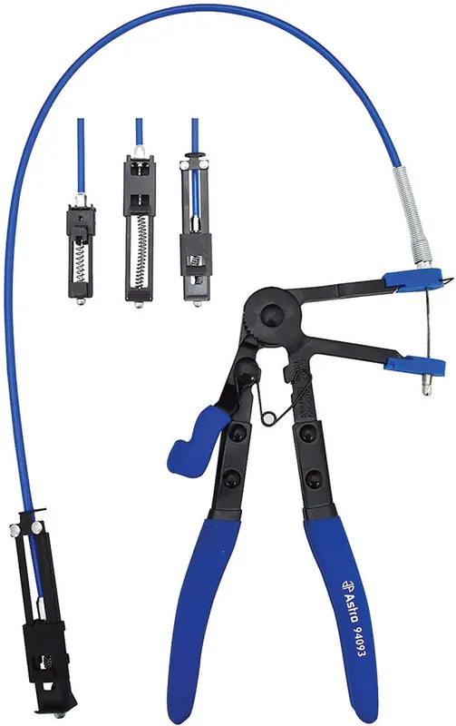 ASTRO PNEUMATIC - Multi-Cable Hose Clamp Pliers With 3 Cables Plus 4 Jaws Standard, Extra Large, Small And Clic-R® Jaws - AST-94093