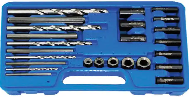 ASTRO PNEUMATIC - 25-Pc Screw Extractor/Drill & Guide Set - AST-9447