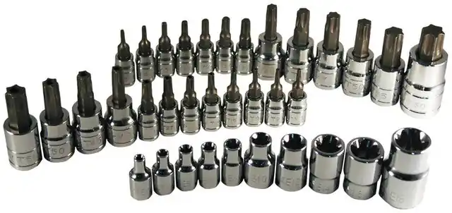 ATD - 35 Pc. Star Bit Socket Set - ATD-125